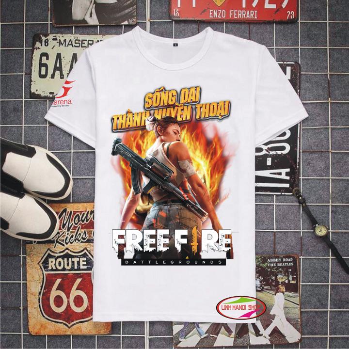 Áo thun Free Fire - đạo chích