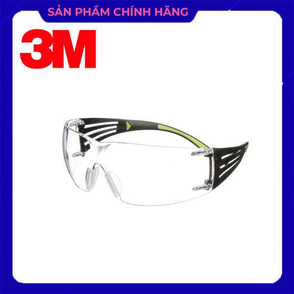 Giá bán Mắt kính bảo hộ 3M - Model 3M SF401AF - Lớp phủ chống sương mù - Bảo vệ khỏi 99.99 % tia UV - Nhập khẩu chính hãng 3M