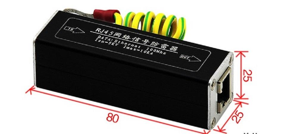 Chống sét dây mạng LAN ETHERNET RJ45