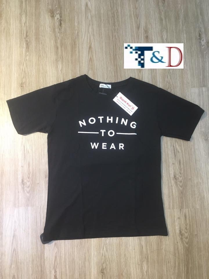 [HCM]ÁO THUN NỮ NOTHING THỜI TRANG NHIỀU MÀU