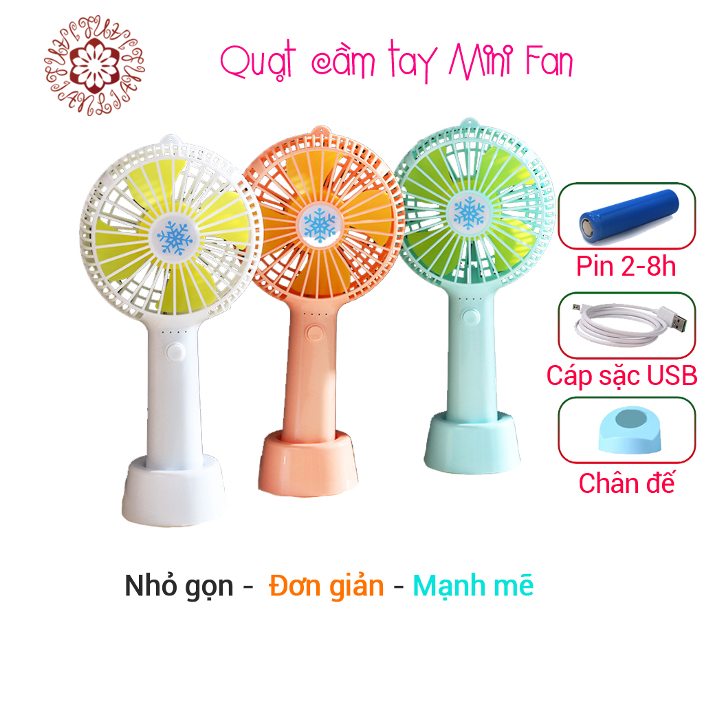 Quạt cầm tay Mini Fan 3 cấp độ gió