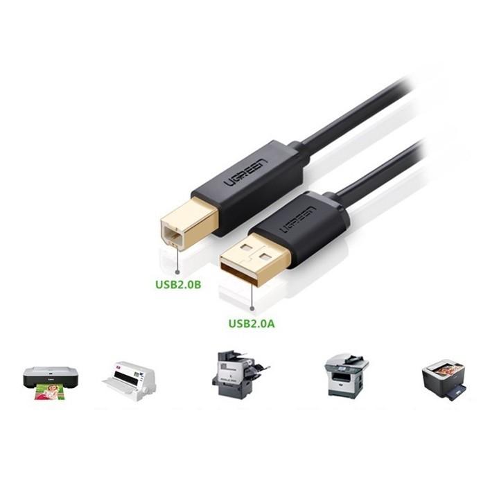 Cáp máy in ugreen 10351 3 mét hàng chính hãng