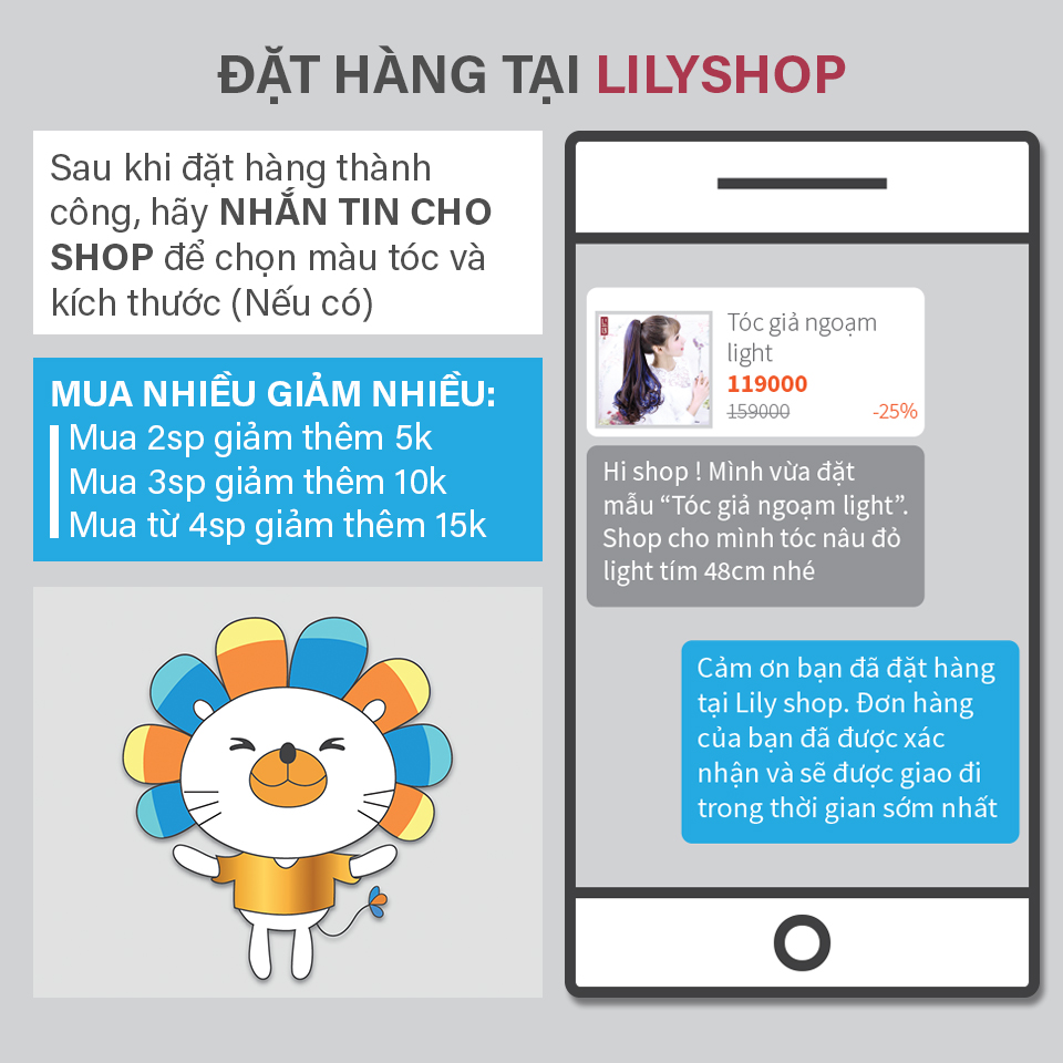 Tóc mái 3D làm bằng tóc thật che hói 360 độ (Lựa chọn màu sau khi đặt hàng)