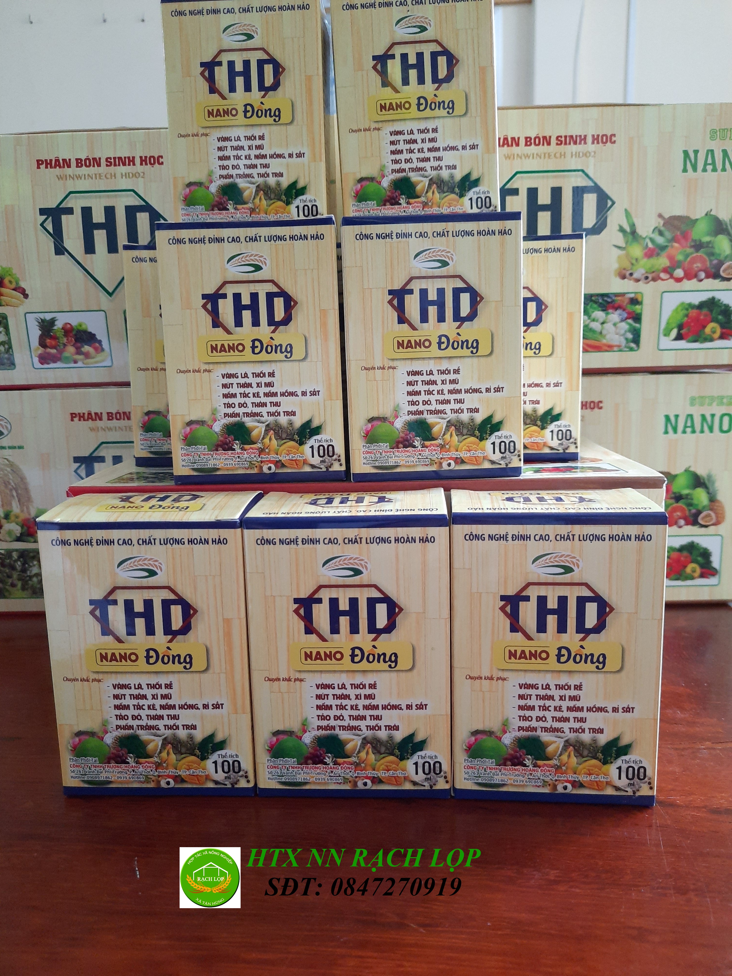 Phân Bón Sinh Học THD - NANO Đồng