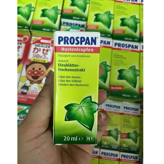 Tinh chất ho long đờm Prospan Đức