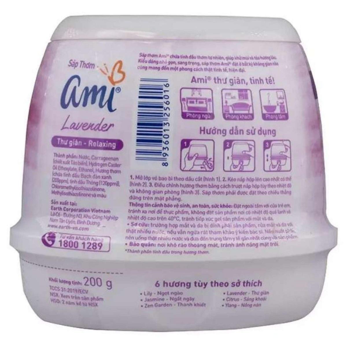 Sáp thơm Ami hương Lavender thư giãn