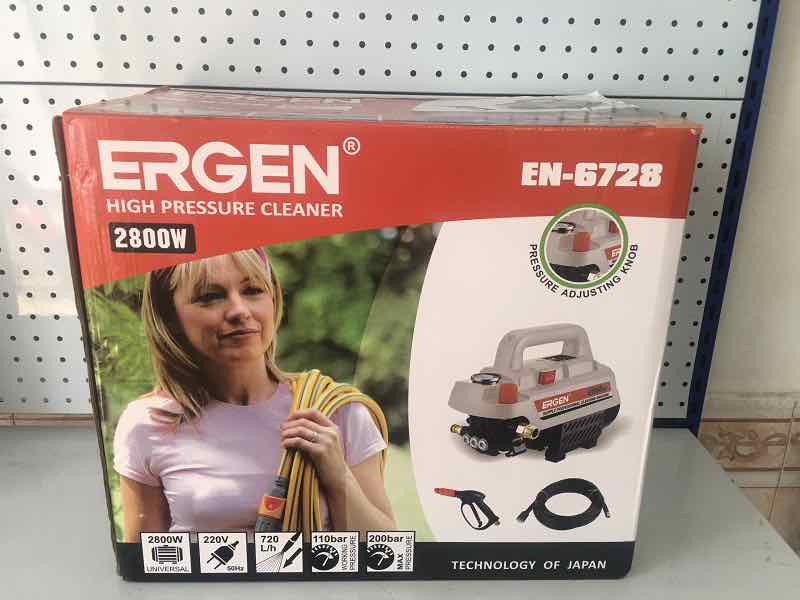 Máy rửa xe Ergen 6728 có chỉnh áp