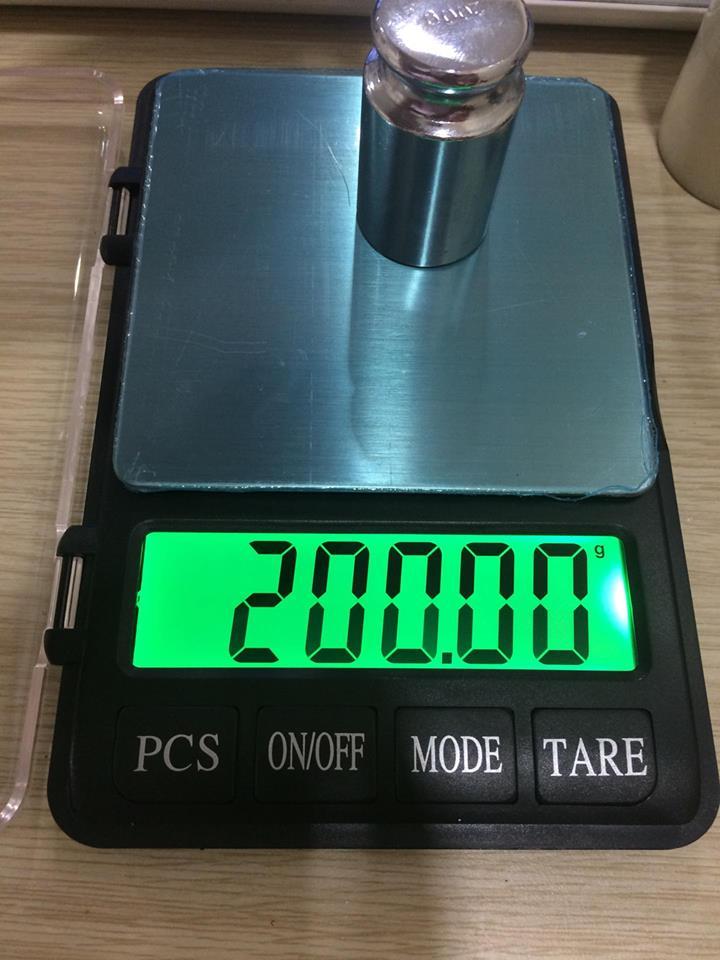 Cân điện tử nb2 - 500g x 0.01g