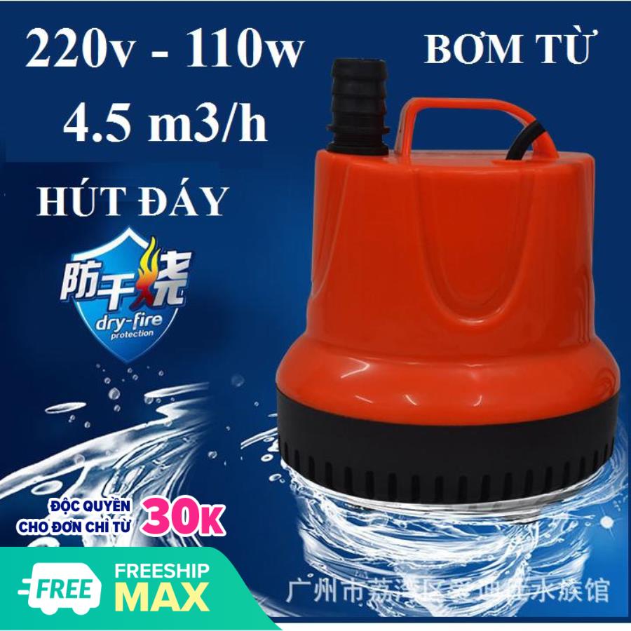 [HCM]Bơm chìm hút đáy 220v-110w-4.5m3h