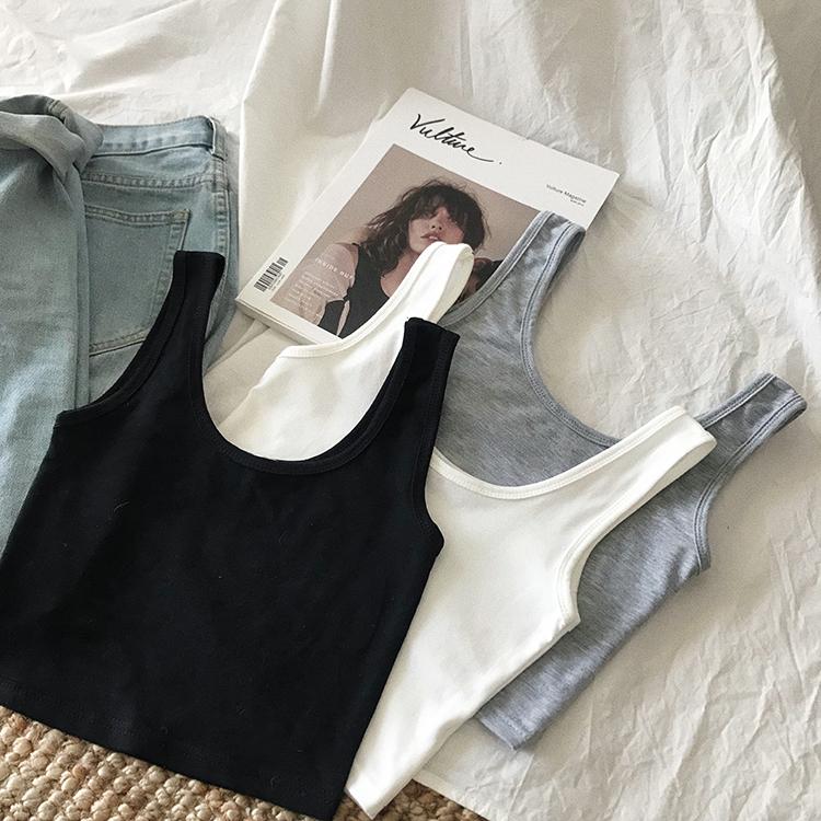 áo thun nữ, áo ba lỗ nữ, áo thun ba lỗ nữ croptop thời trang, vải siêu dày mịn