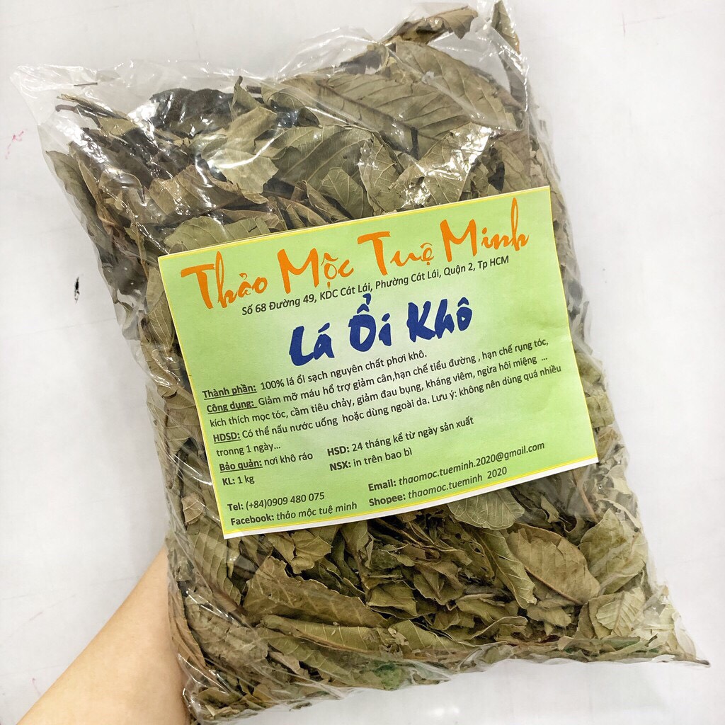 [HCM]1 kg - LÁ ỔI RỪNG KHÔ