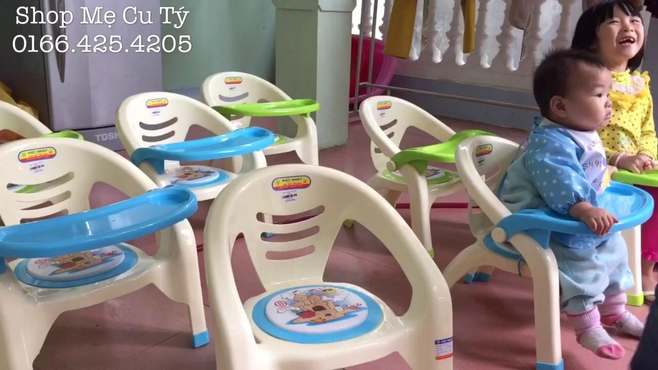 GHẾ ĂN DẶM VIỆT NHẬT CHO BÉ