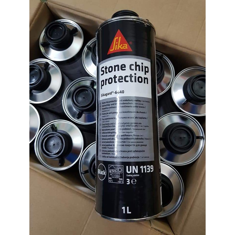 Phủ gầm ôtô cao cấp Sikagard 6440 1000ml black (quý khách mua từ 2 sp vui lòng chọn combo để tiết kiệm phí vận chuyển)