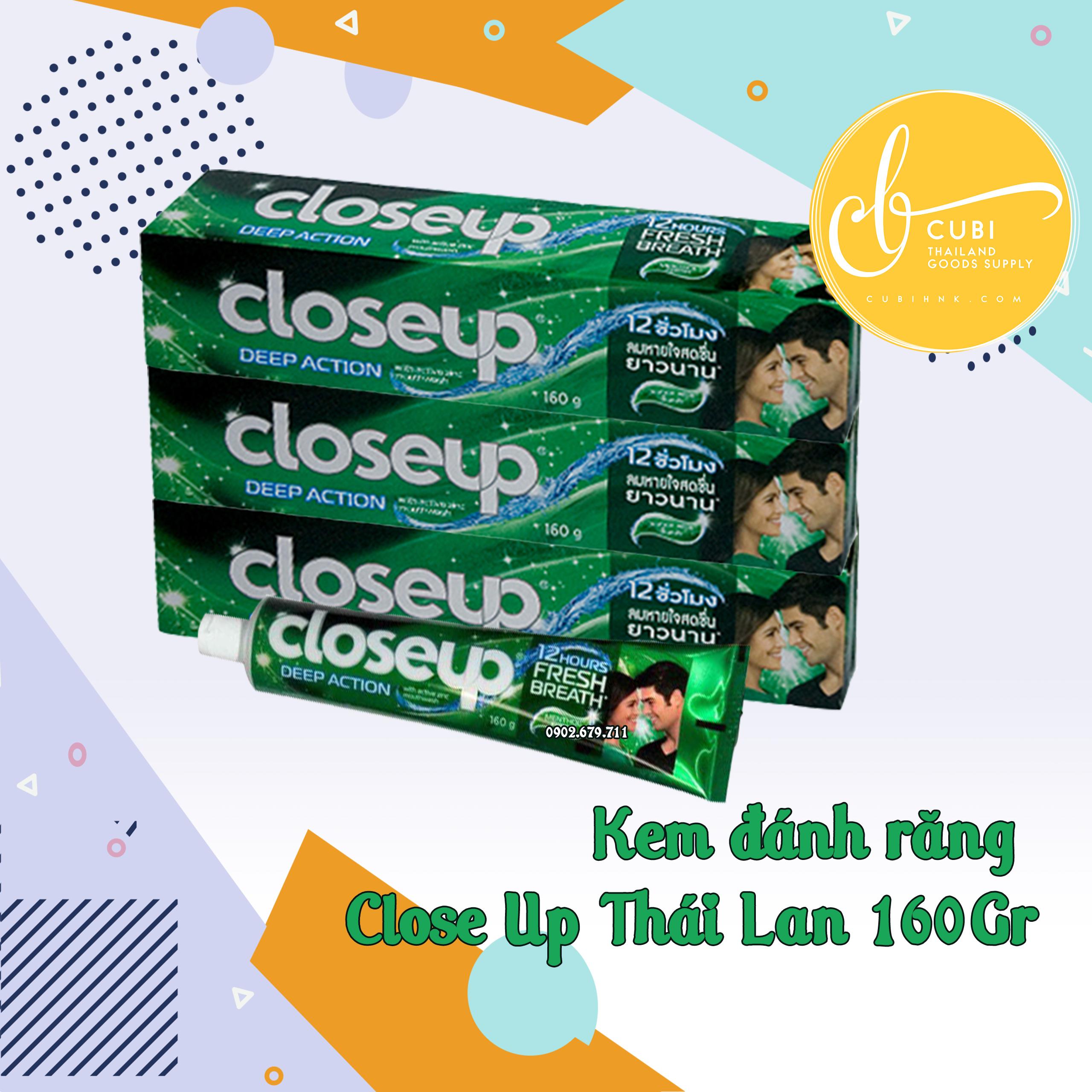 Kem đánh răng Close Up Thái Lan 160Gr.