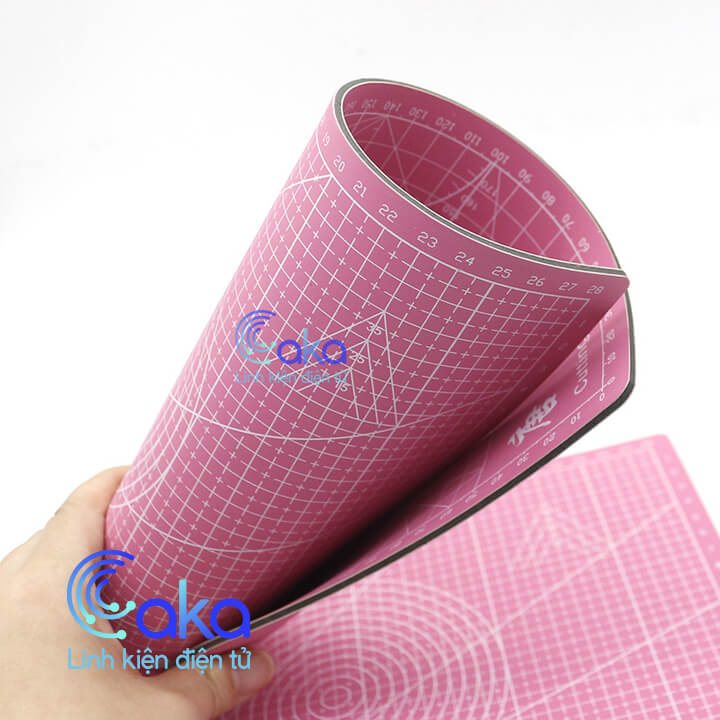 Bảng cắt cutting A4 màu HỒNG