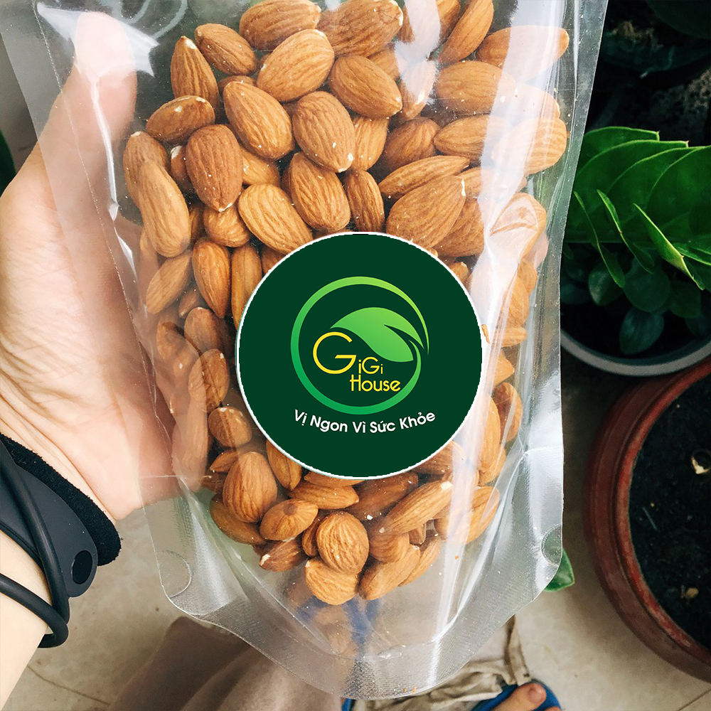 Hạnh Nhân Rang Mộc Nhập Khẩu Mỹ 500gr