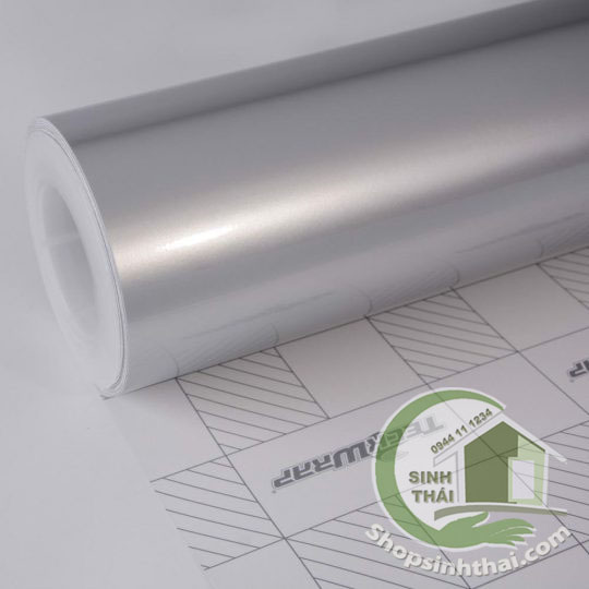 [HCM]Giấy Dán Tường Decal Nhôm Xước 3D - [ 50cm x khổ 120cm ] Có Sẵn Keo