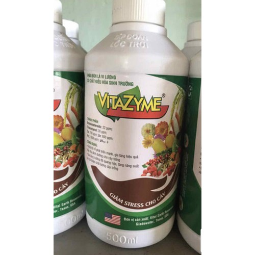 Vitazyme – phân bón lá cao cấp cho cây trồng - vitazyme –