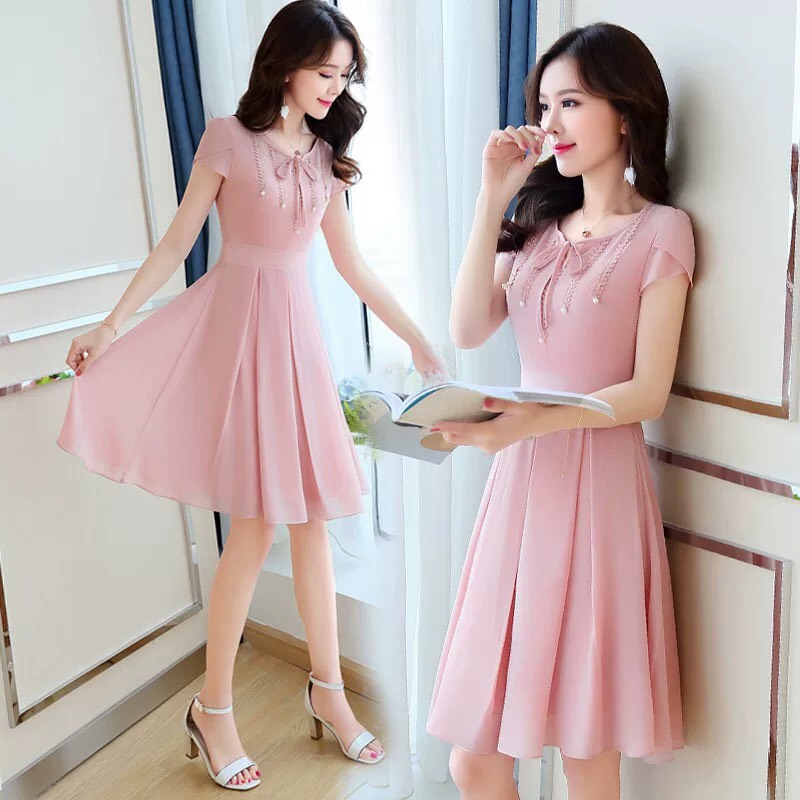 [HCM]ĐẦM VOAN LỤA THIẾT KẾ SIÊU XINH ĐỦ SIZE SMLXLXXL - VV6
