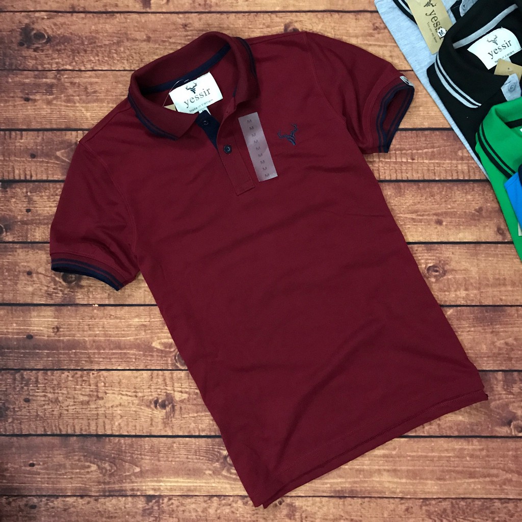 Áo thun nam POLO vải cá sấu cotton cao cấp ngắn tay cực sang trọng lịch lãm
