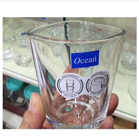 Ly Thủy Tinh Ocean Centique Rock 245ml | P03160