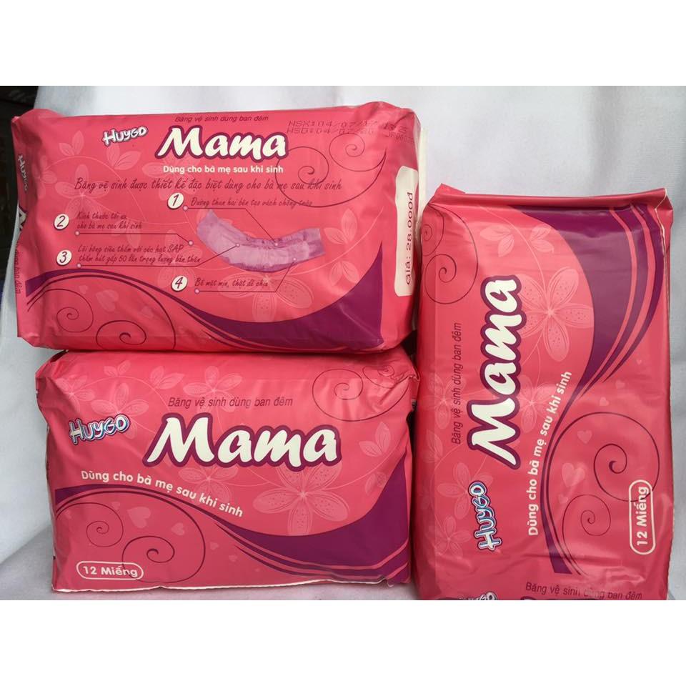 gói 12 miếng băng vệ sinh sau sinh mama
