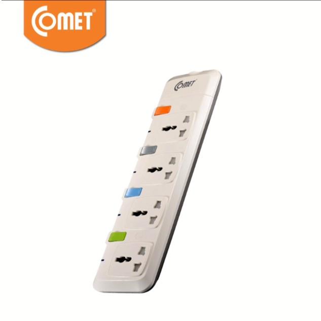 Ổ cắm Comet CESG2403 (4 ổ 3 chấu đa năng, dây 3m)