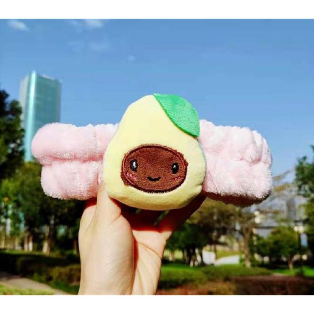 [HCM]Băng đô trái bơ  dưa hấu  trái dâu  trái thơm siêu cute dành cho bạn gái