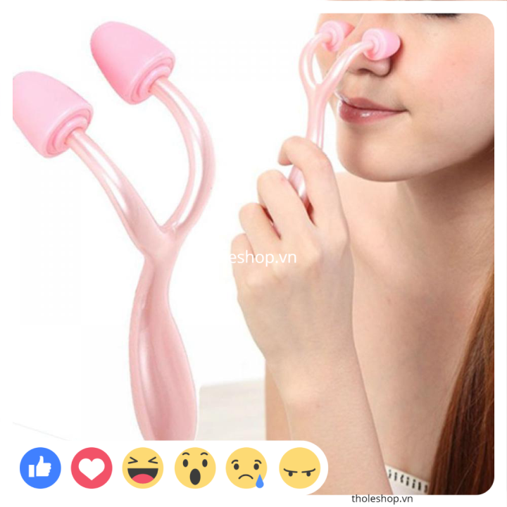 [SALE] Dụng Cụ Massage Nâng Mũi - Dụng cụ kẹp nâng mũi - Kẹp nâng mũi Hàn Quốc - Cây lăn massage thon gọn cánh mũi tại nhà