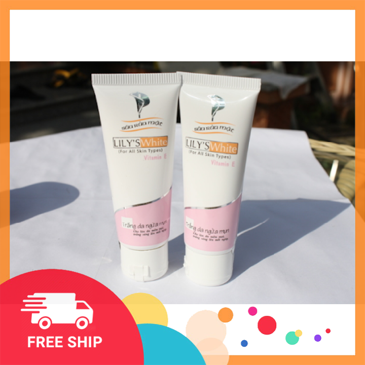 [HCM]Sữa rửa mặt lilys white cleanser trắng da sạch nhờn