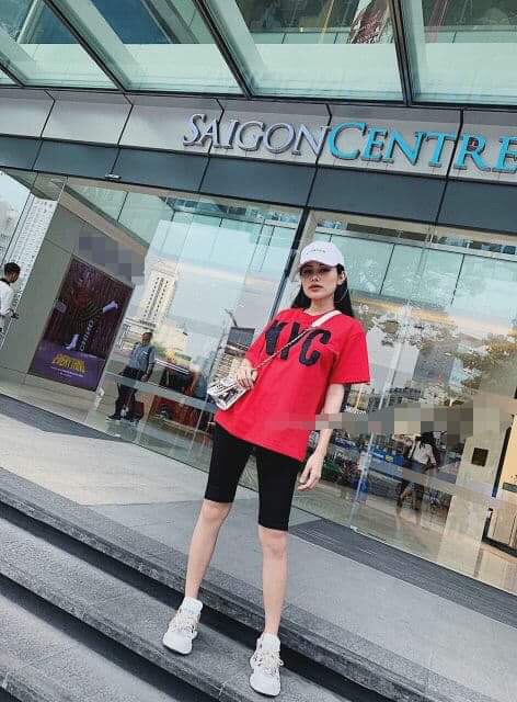 Quần legging ngố