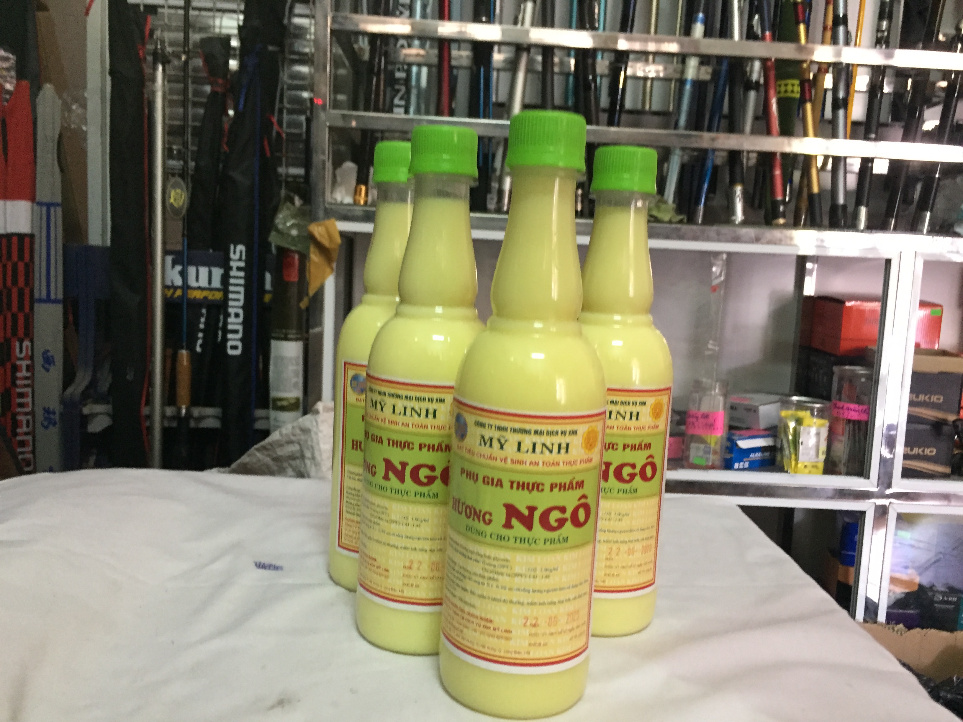 Tinh dầu hương ngô chuyên dùng câu cá chép, trắm, mè