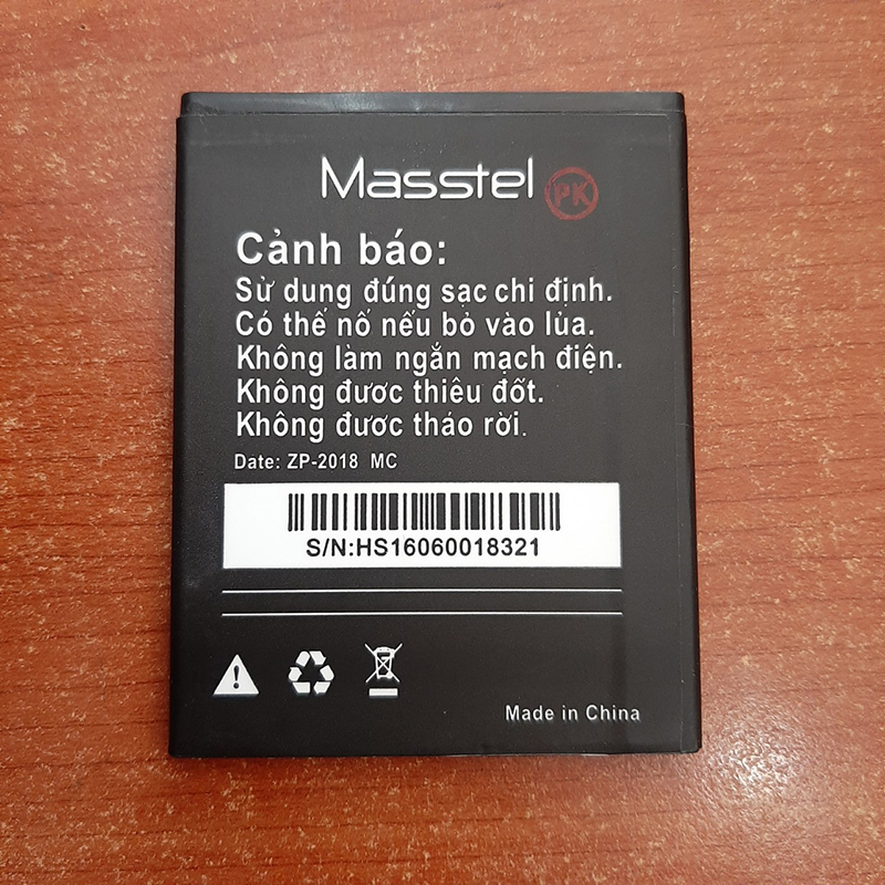 Pin điện thoại Masstel N530 Zin