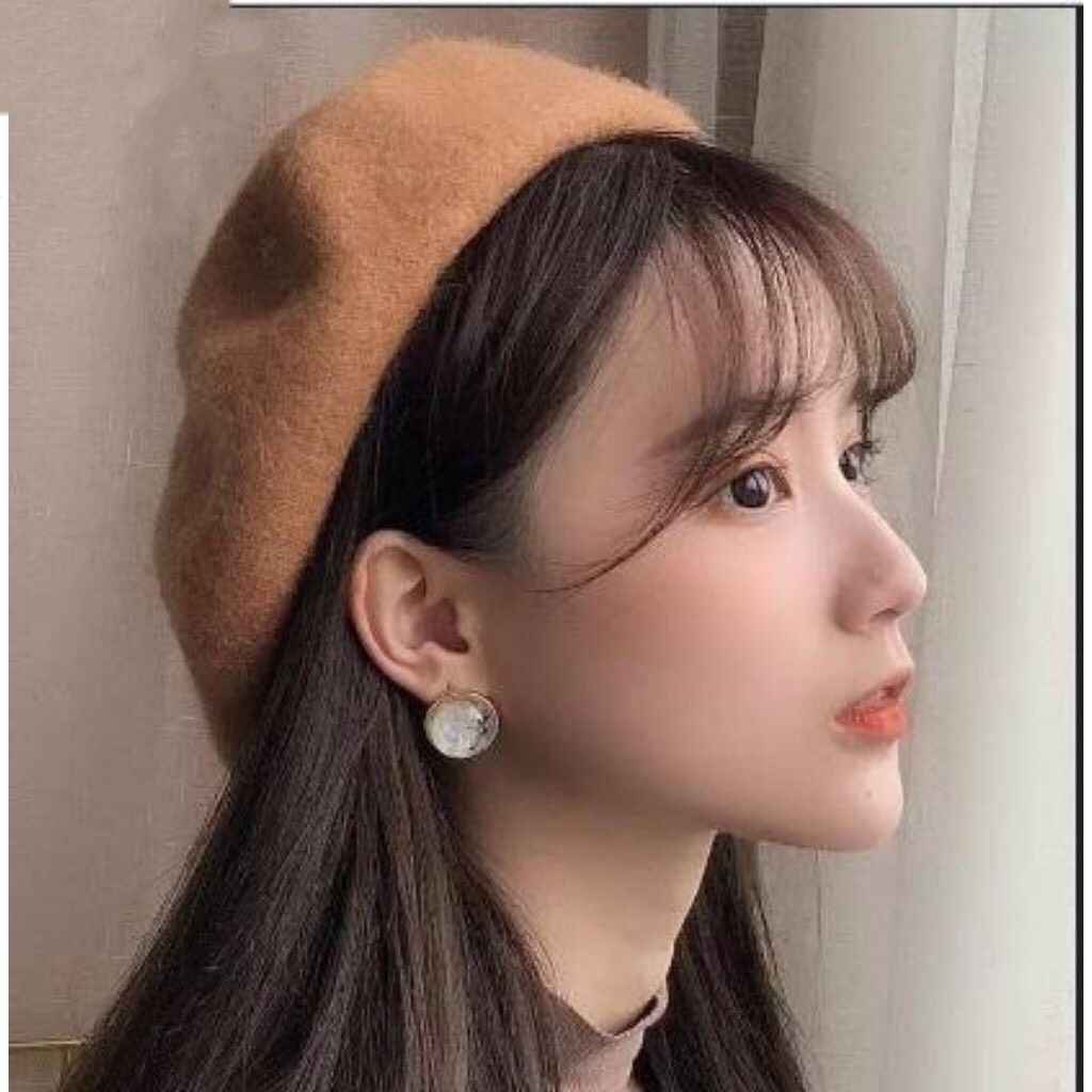 [HCM]MŨ NỒI BERET LEN LÔNG MỀM