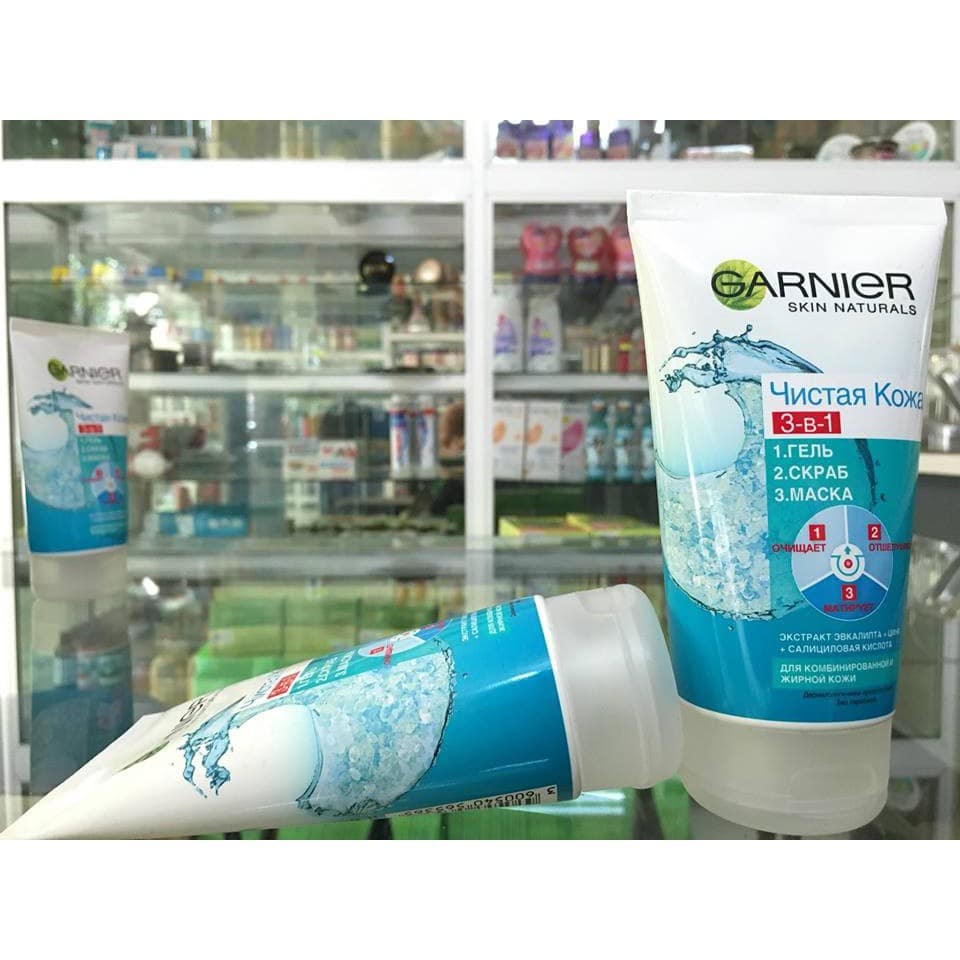 Sữa rửa mặt Garnier Nga