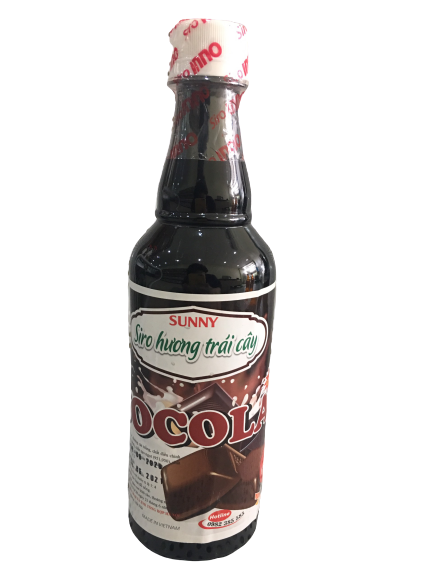 Siro hoa quả 500ml vị Socola