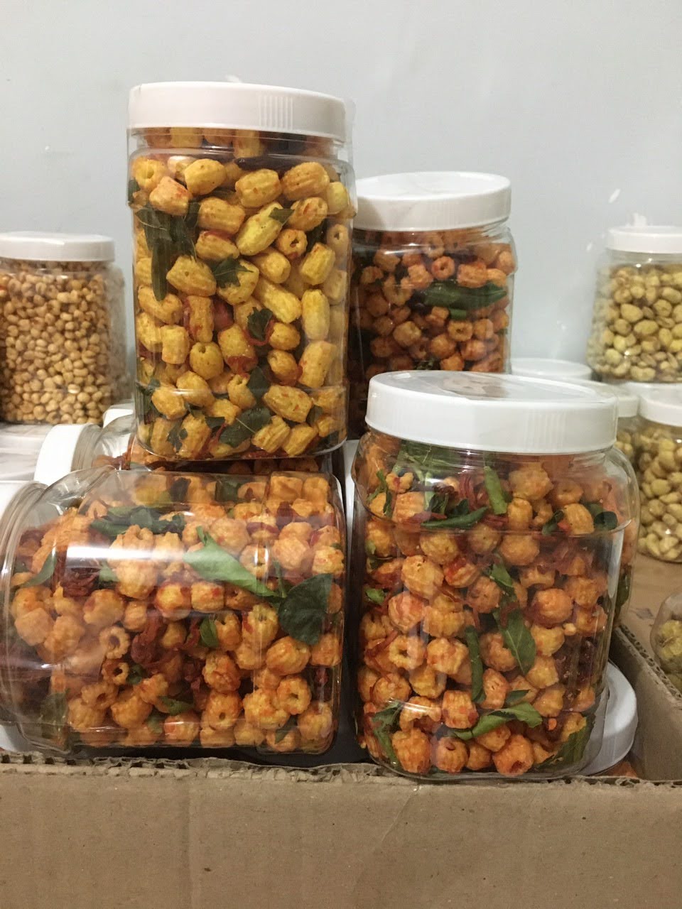 500g NUI SẤY BÒ LÁ CHANH