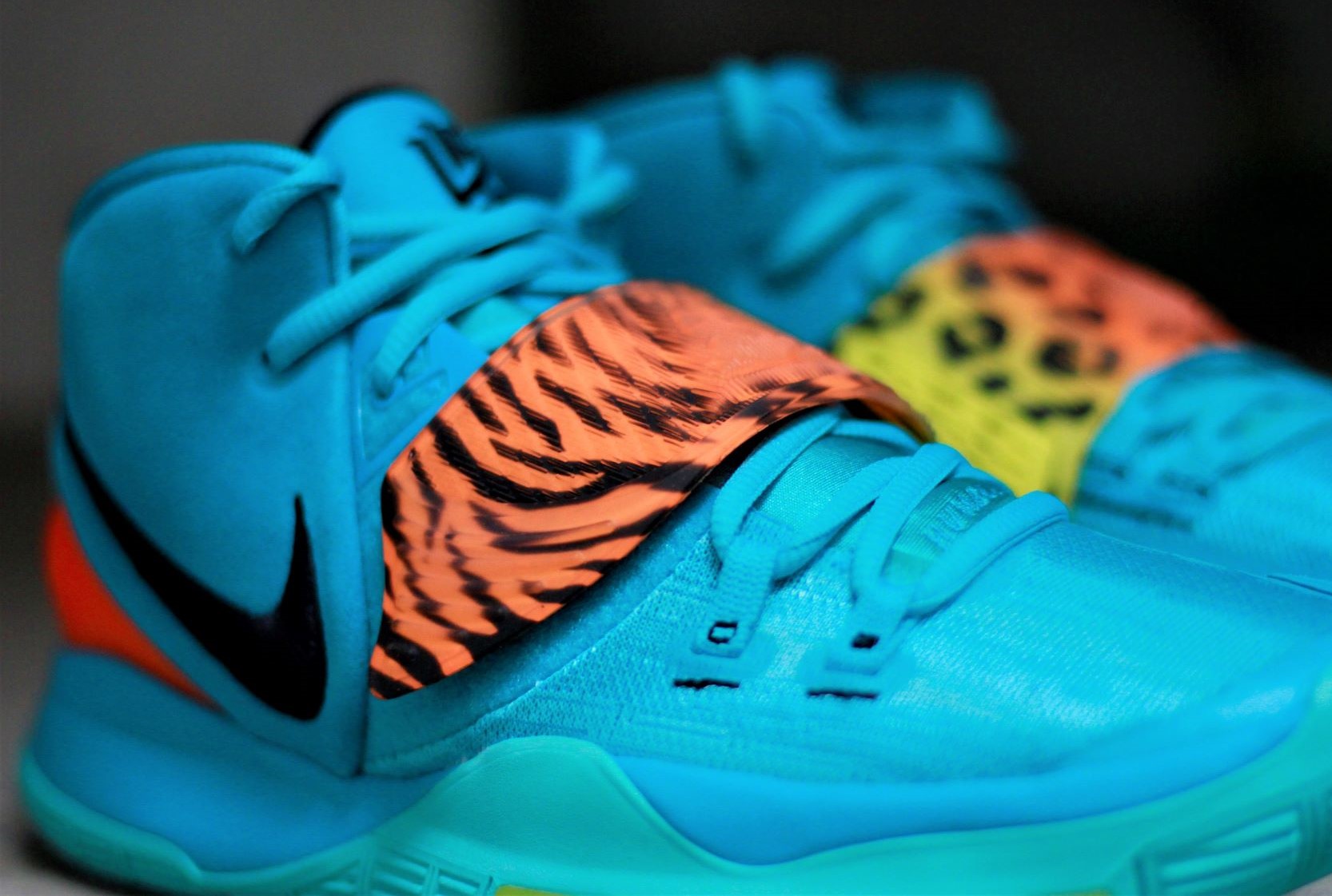 Giày bóng rổ Kyrie 6 Oracle Aqua BQ4630-300