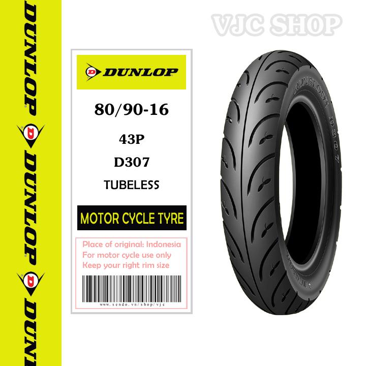 Dunlop D307 8090-16 M/C 43P TL