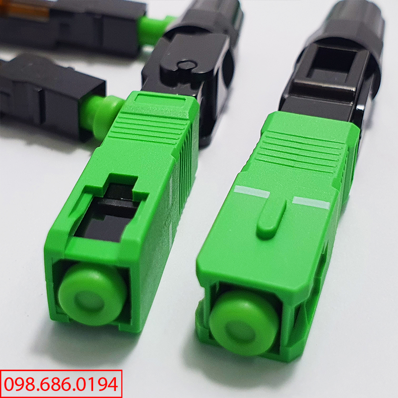 50 Đầu fast connector nối nhanh FTTH SC APC