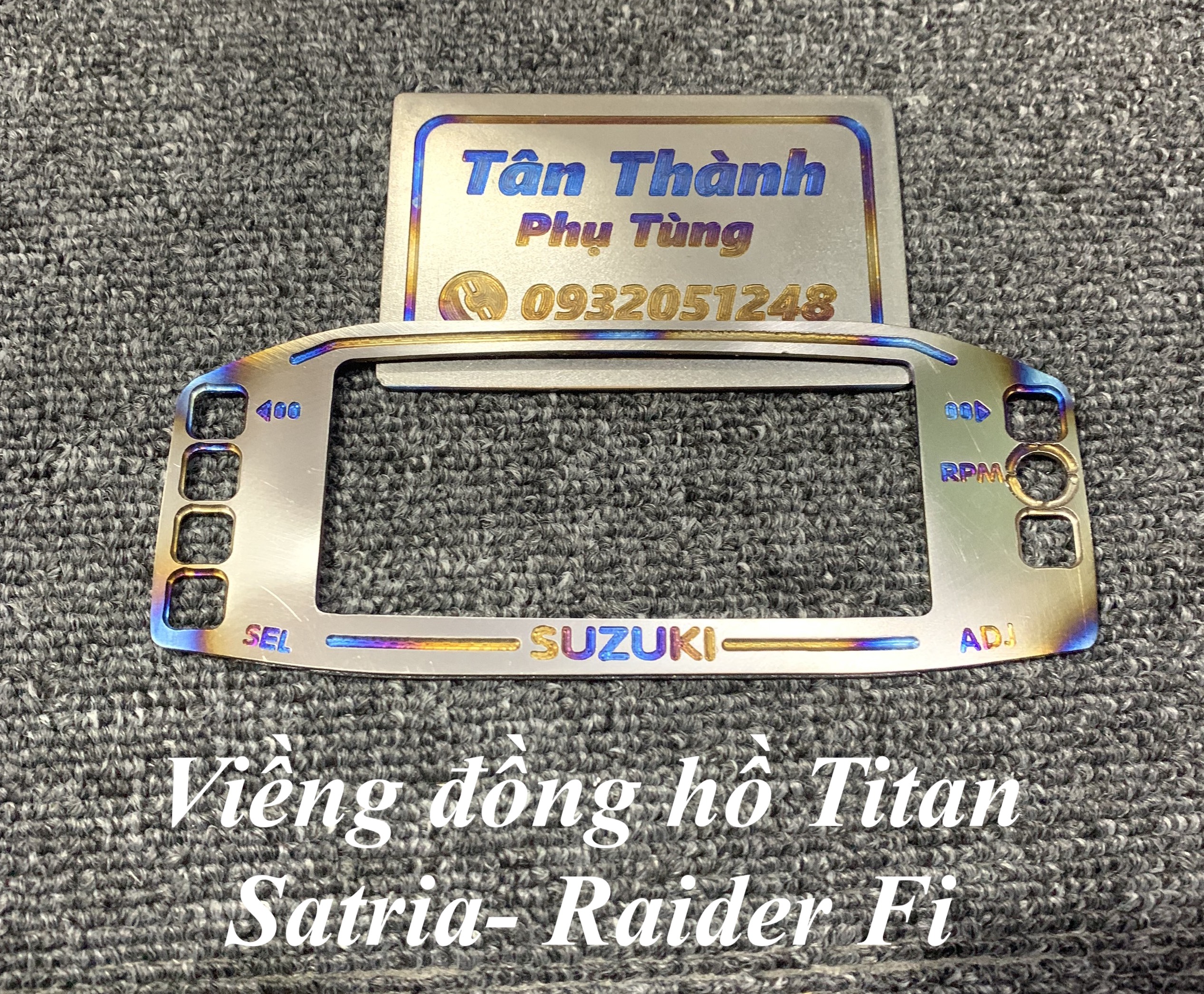 Viềng đồng hồ Titan Satria-Raider FI