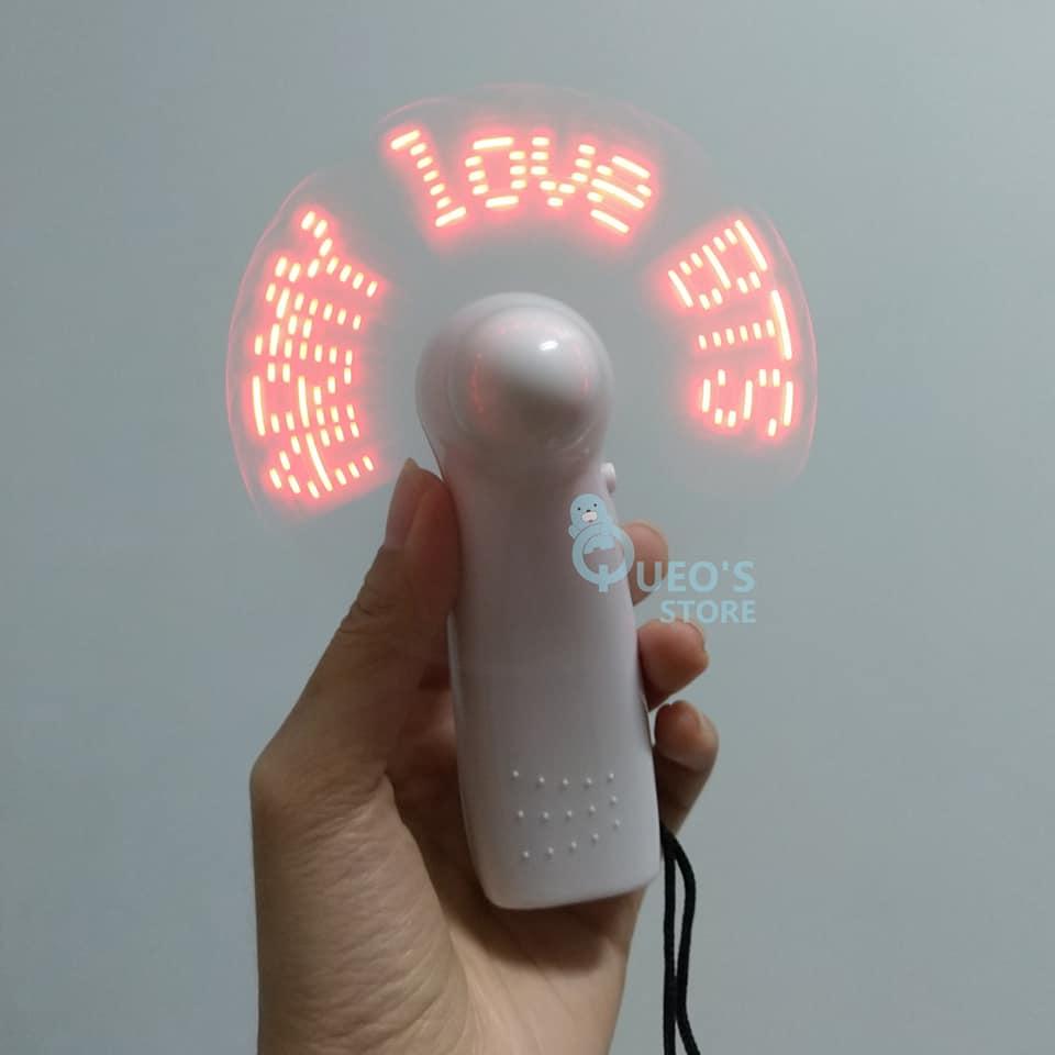 [HCM]Quạt cầm tay LED BTS ARMY Love BTS