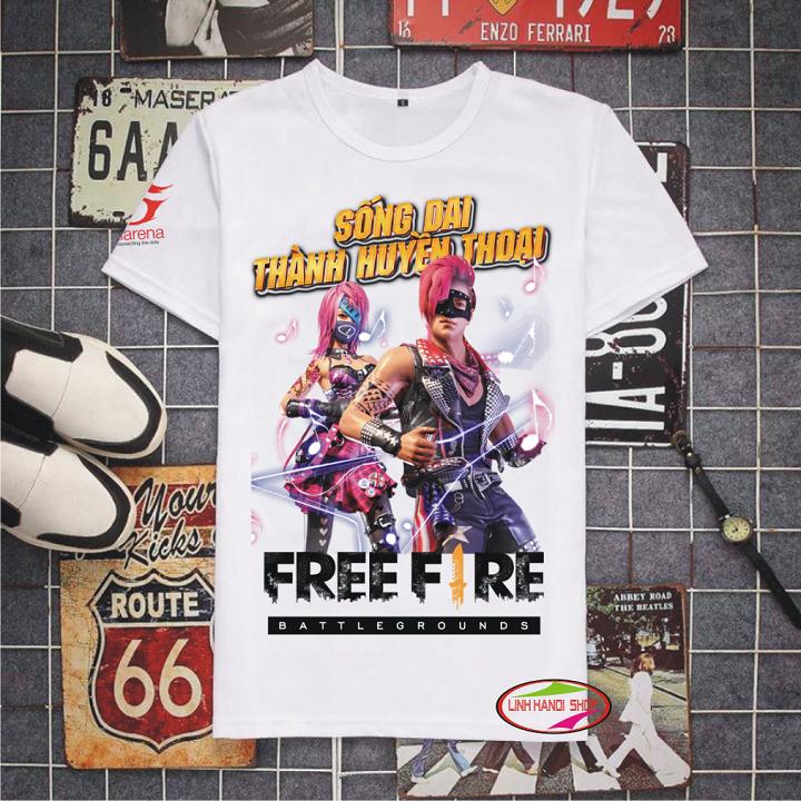 Áo Free Fire - Thích Khách Âm Dương