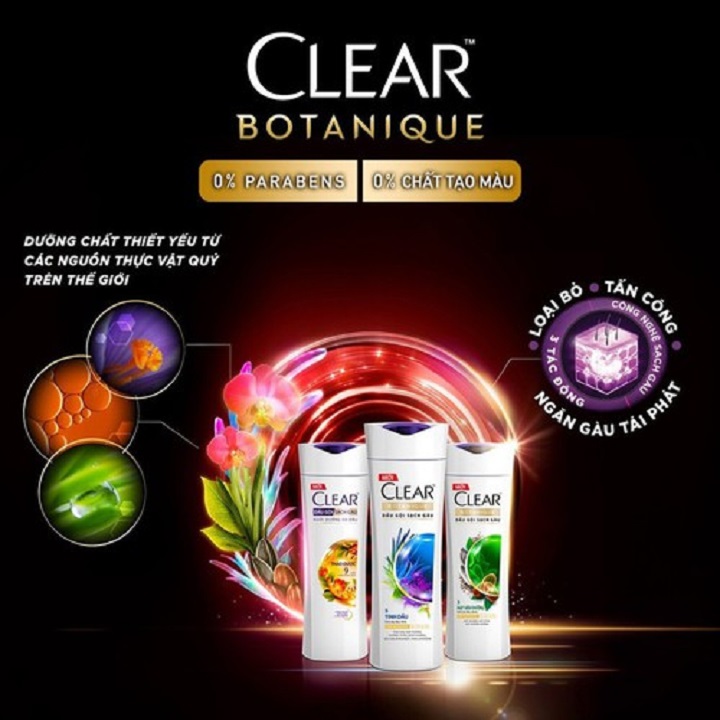 Dầu gội Clear Thảo Dược 450ml