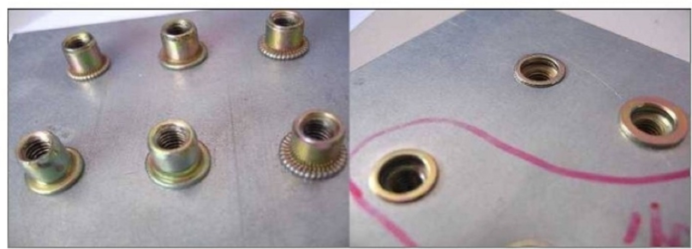 Combo 100c Ốc tán rút M4 thép mạ