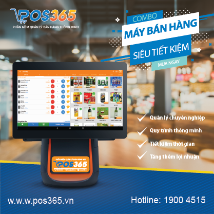 [CHÍNH HÃNG]-MÁY BÁN HÀNG POS365 T2 (1 MÀN)