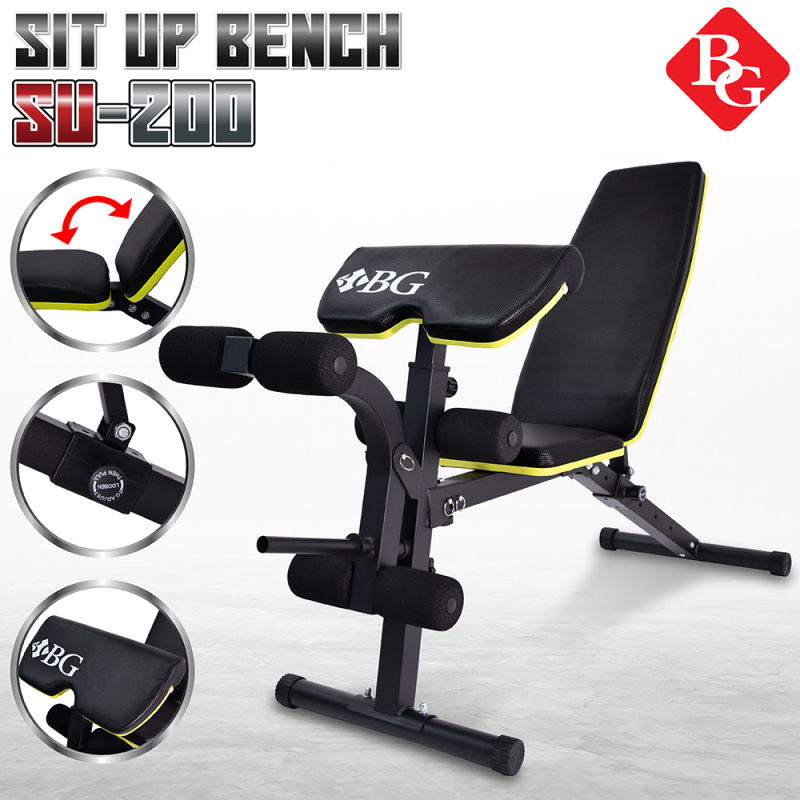 BG-Ghế Tập Cơ Bụng Đa Năng Cao Cấp 2 Trong 1 SU200 Năm 2020