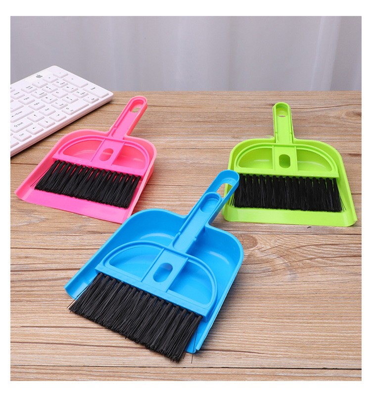 Bộ chổi quét bụi và ki hốt rác mini