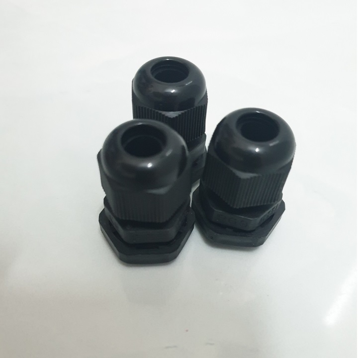 Ốc siết cáp PG9 màu đen 10 cái