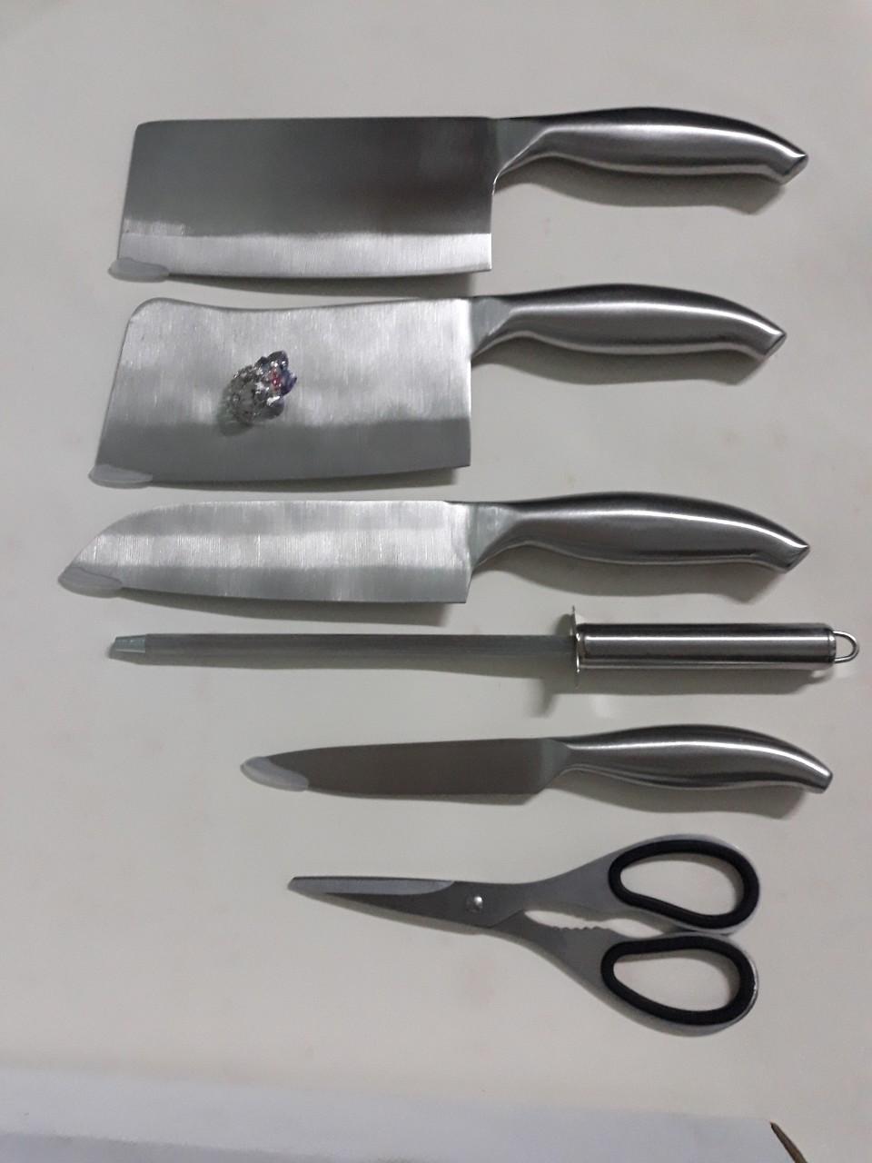 Bộ Dao inox 7 món